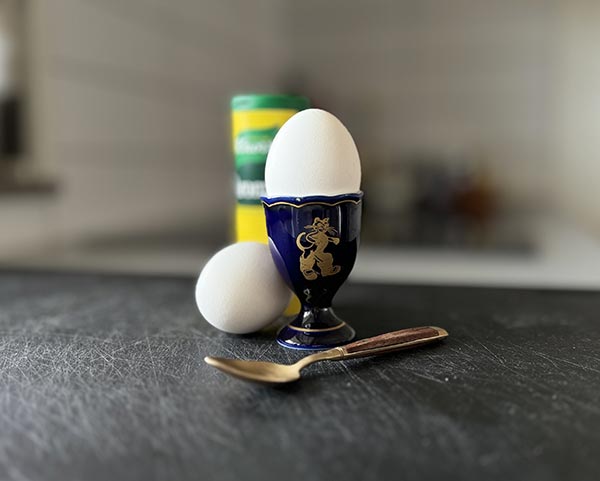 Ett kokt ägg
